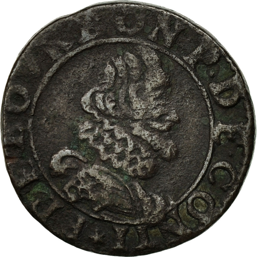 Coin, France, CHATEAU-RENAUD, François de Bourbon, Double Tournois, Undated