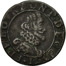 Coin, France, CHATEAU-RENAUD, François de Bourbon, Double Tournois, Undated
