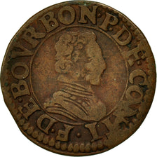 Moneda, Francia, CHATEAU-RENAUD, François de Bourbon, Double Tournois, BC+