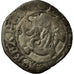 Coin, France, Charles VIII, Liard au dauphin, Dijon, VF(20-25), Billon