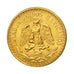 Coin, Mexico, 2 Pesos, 1945, Mexico City, AU(55-58), Gold, KM:461