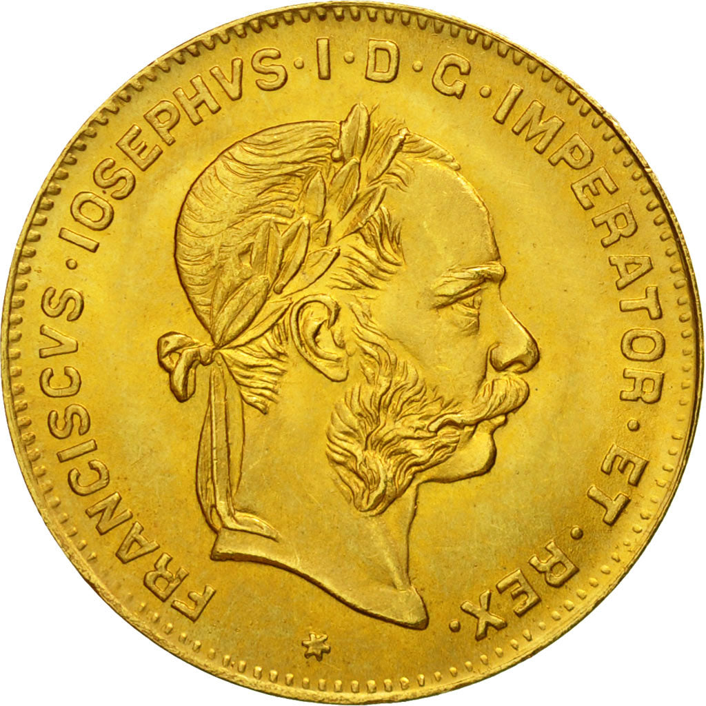Moneta, Austria, Franz Joseph I, 4 Florin 10 Francs, 1892, Official restrike