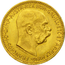 Moneta, Ungheria, Franz Joseph I, 10 Korona, 1912, Kormoczbanya, SPL, Oro