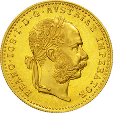 Coin, Austria, Franz Joseph I, Ducat, 1915, Official restrike, MS(64), Gold