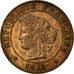 Monnaie, France, Cérès, Centime, 1875, Paris, SUP, Bronze, Gadoury:88