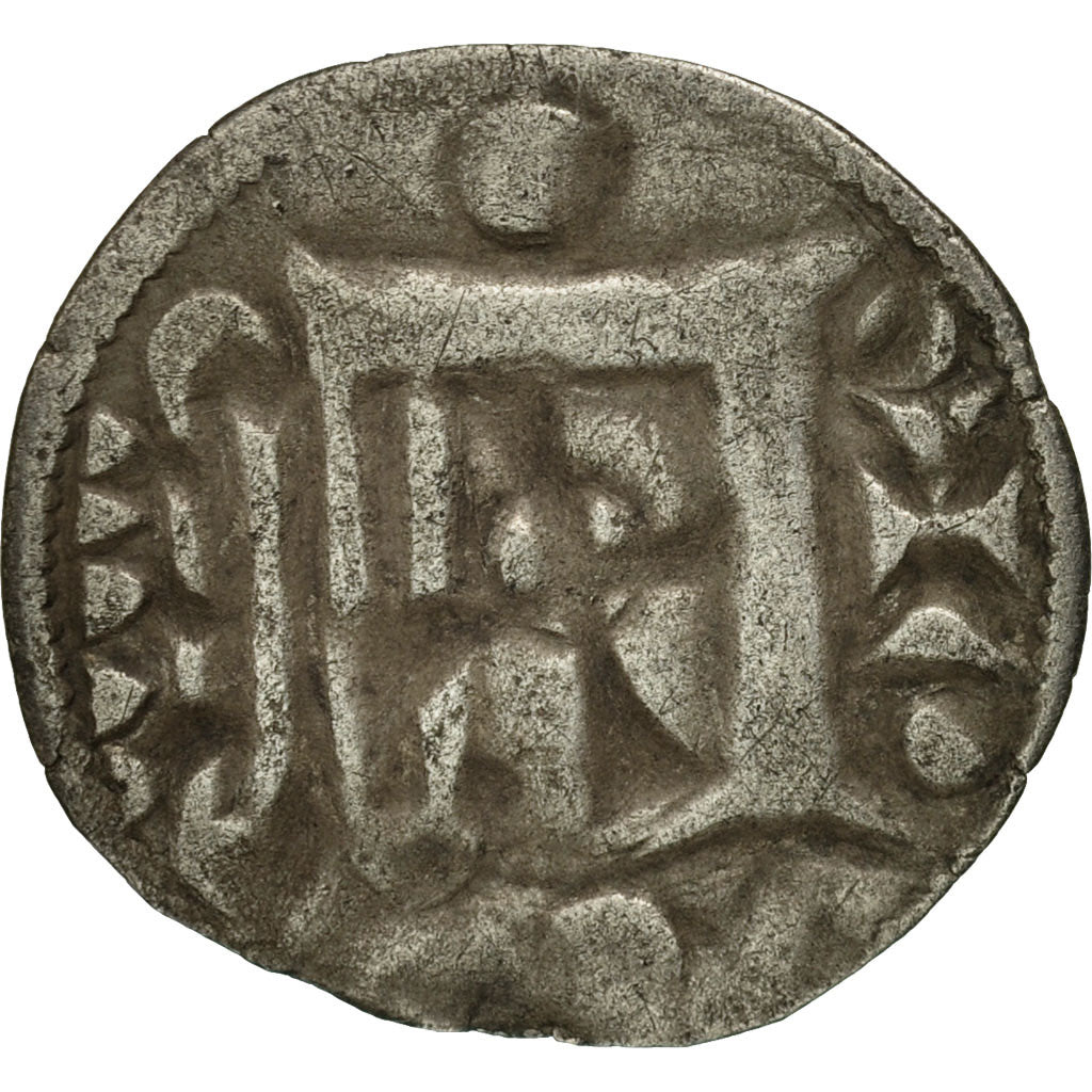Coin, France, Orléanais, Anonymous, Denarius, Chartres, Rare, VF(30-35)