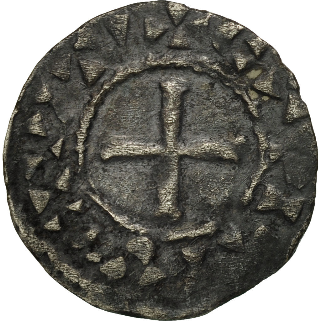 Coin, France, Orléanais, Anonymous, Obol, Chartres, VF(30-35), Silver