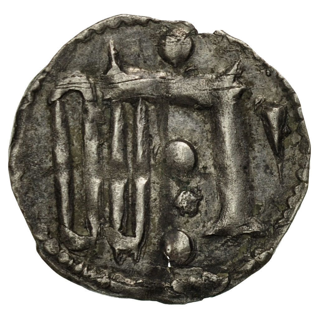 Coin, France, Châteaudun, Anonymous, Obol, EF(40-45), Silver, Boudeau:243