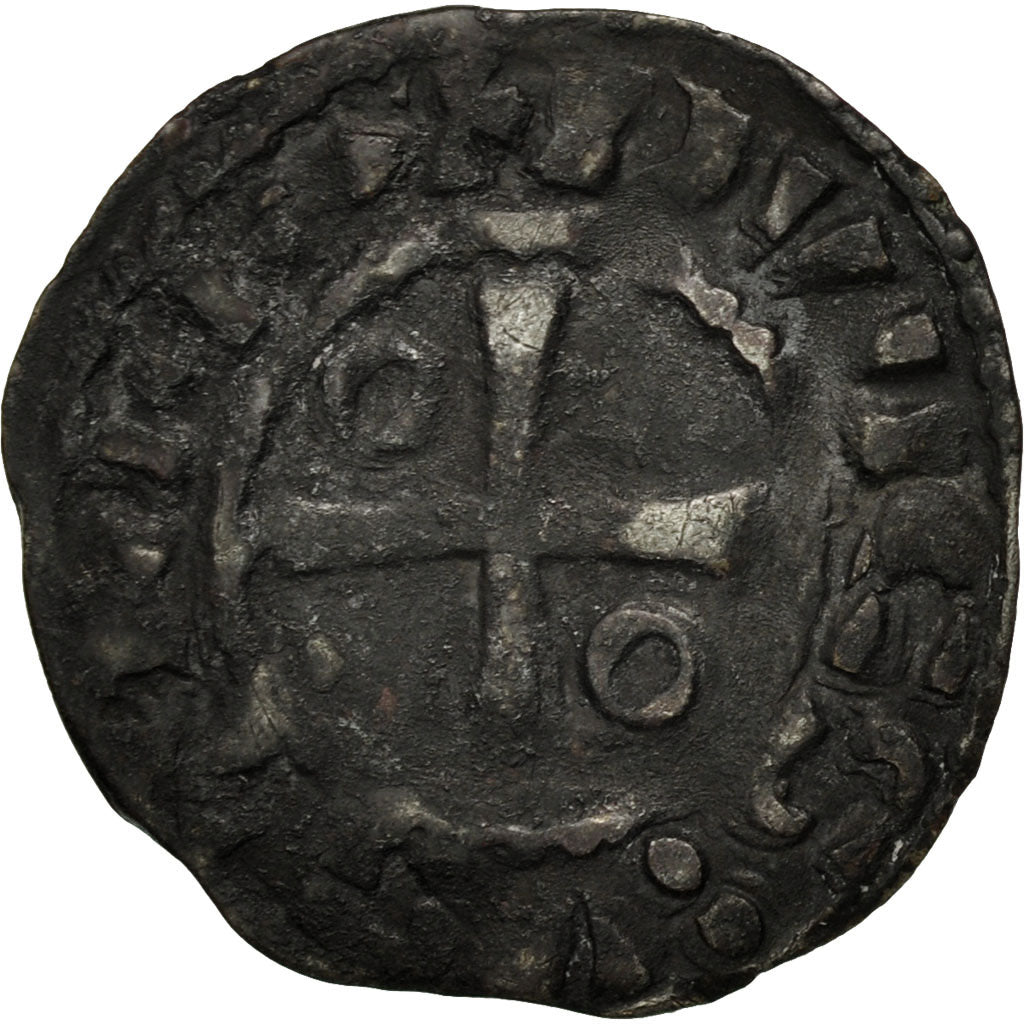 Coin, France, Châteaudun, Anonymous, Denarius, EF(40-45), Silver, Boudeau:242