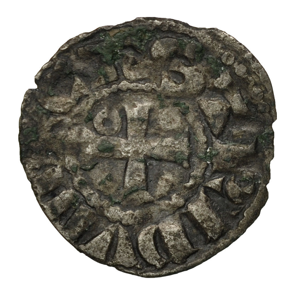 Monnaie, France, Châteaudun, Geoffroy IV, Obole, TB+, Argent, Boudeau:252