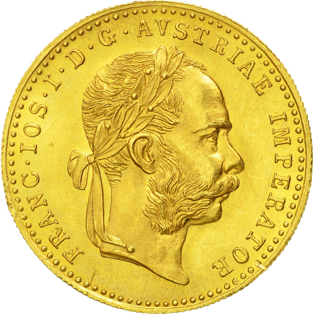 Coin, Austria, Franz Joseph I, Ducat, 1915, Official restrike, MS(64), Gold