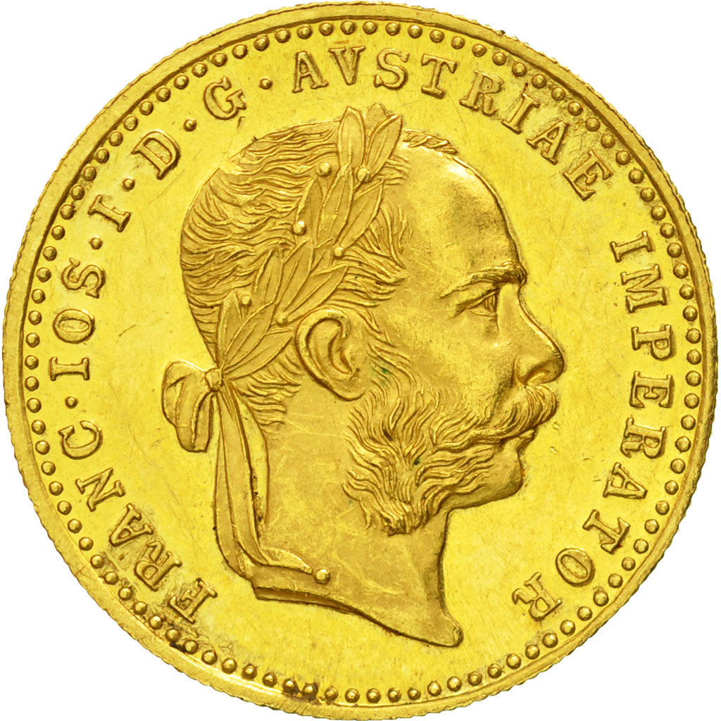 Coin, Austria, Franz Joseph I, Ducat, 1915, Official restrike, MS(63), Gold