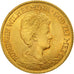 Coin, Netherlands, Wilhelmina I, 10 Gulden, 1913, MS(64), Gold, KM:149
