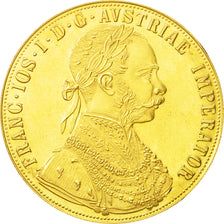 Moneta, Austria, Franz Joseph I, 4 Ducat, 1915, Vienne, Official restrike, SPL-