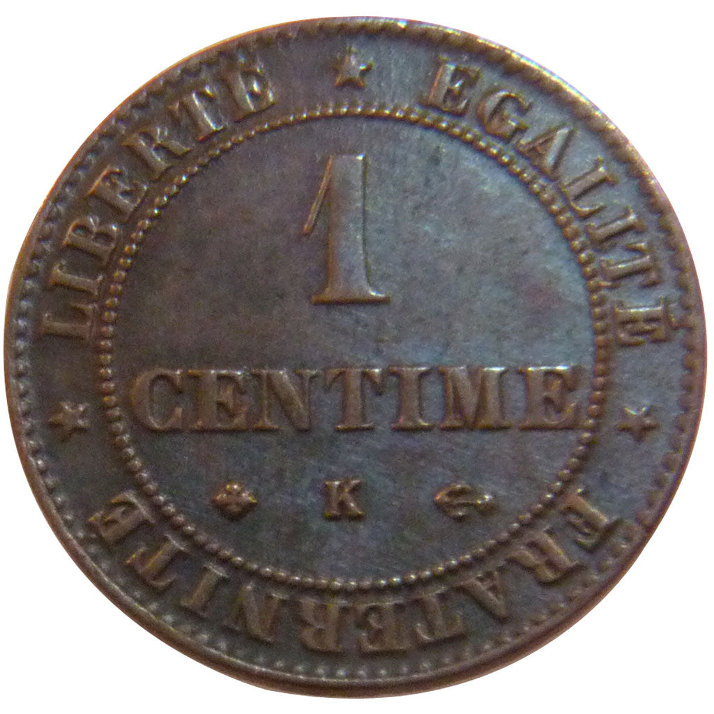 III ème République, 1 Centime Cérès