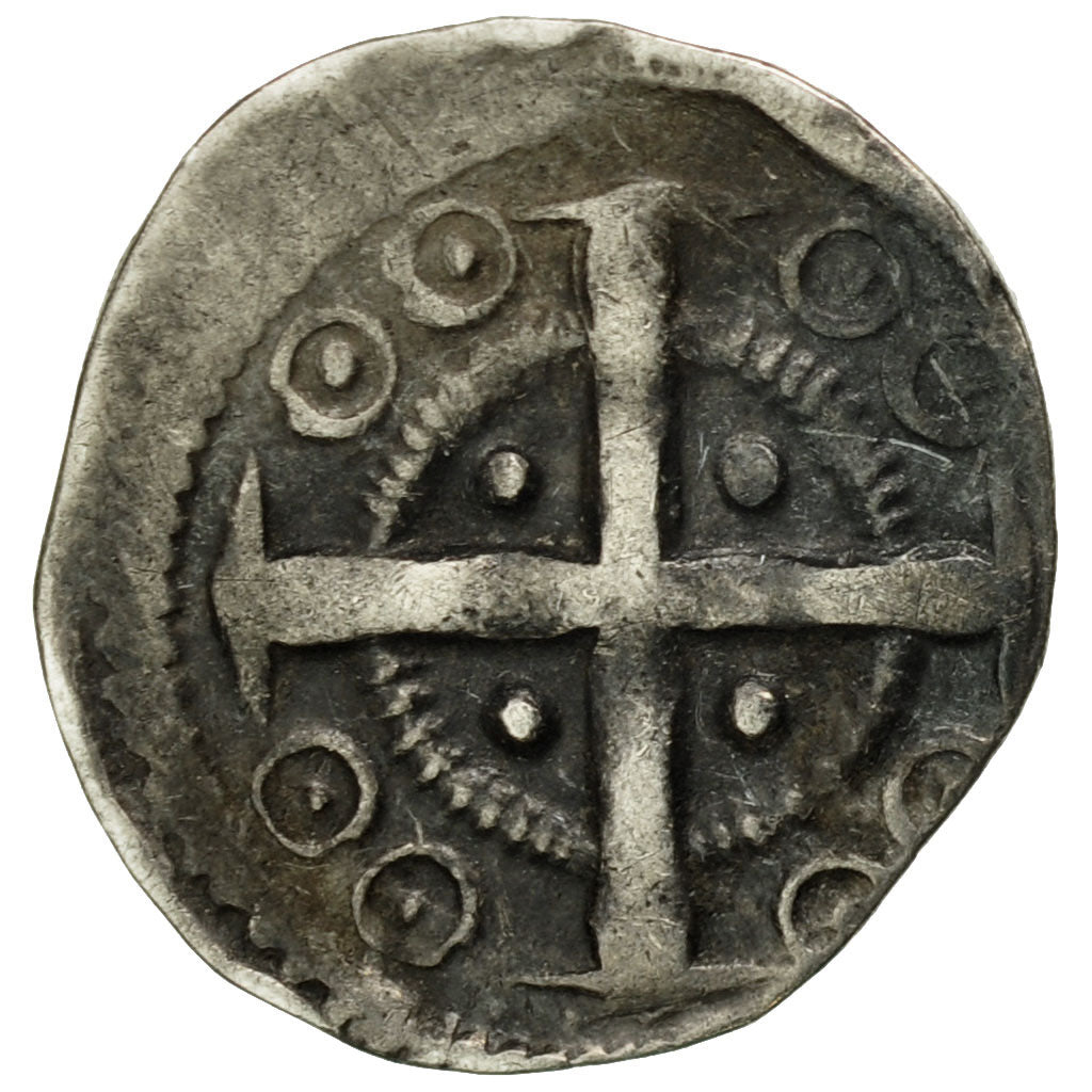 Coin, Belgium, Flanders, Anonymous, Denarius, Ypres, EF(40-45), Silver