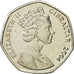 Coin, Gibraltar, Elizabeth II, 50 Pence, 2004, MS(63), Copper-nickel, KM:1074