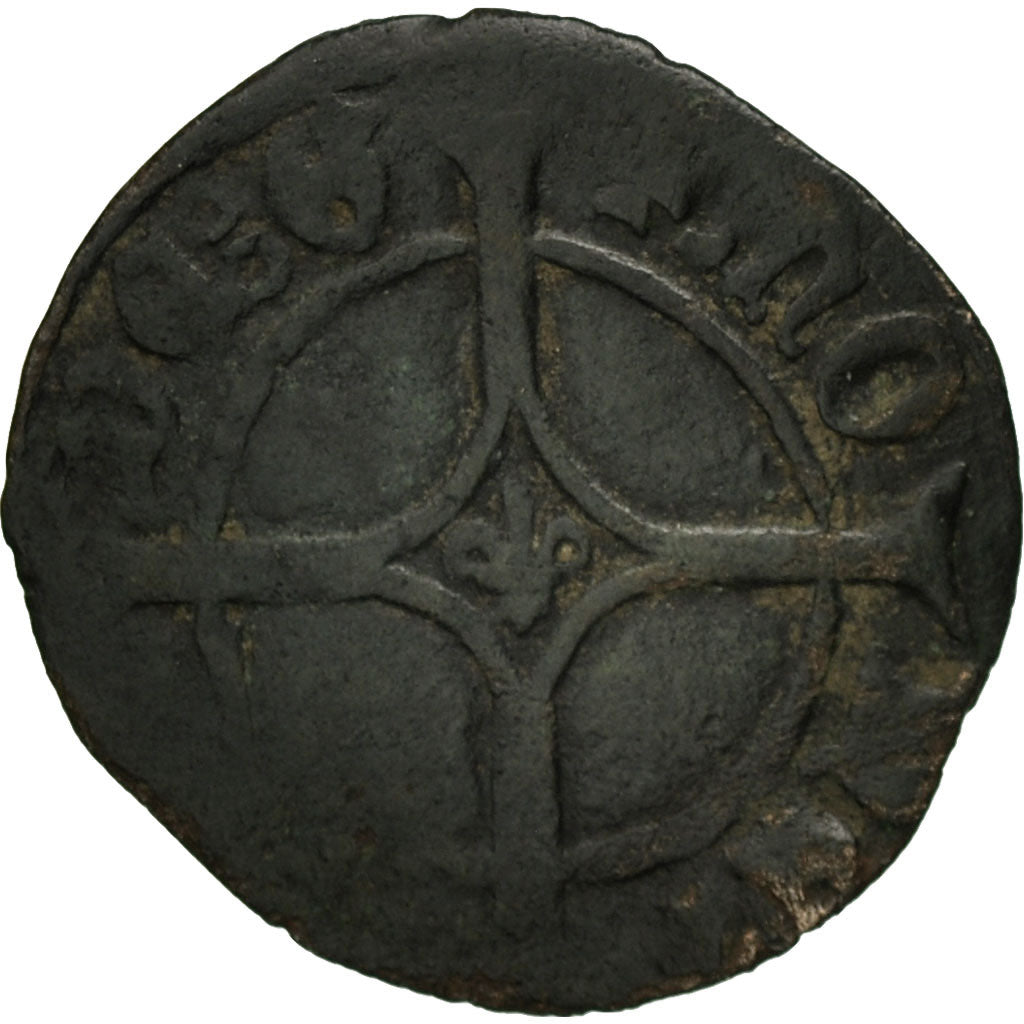 Monnaie, Belgique, Flandre, Philippe le Bon, Double Mite, Bruges, TB, Argent