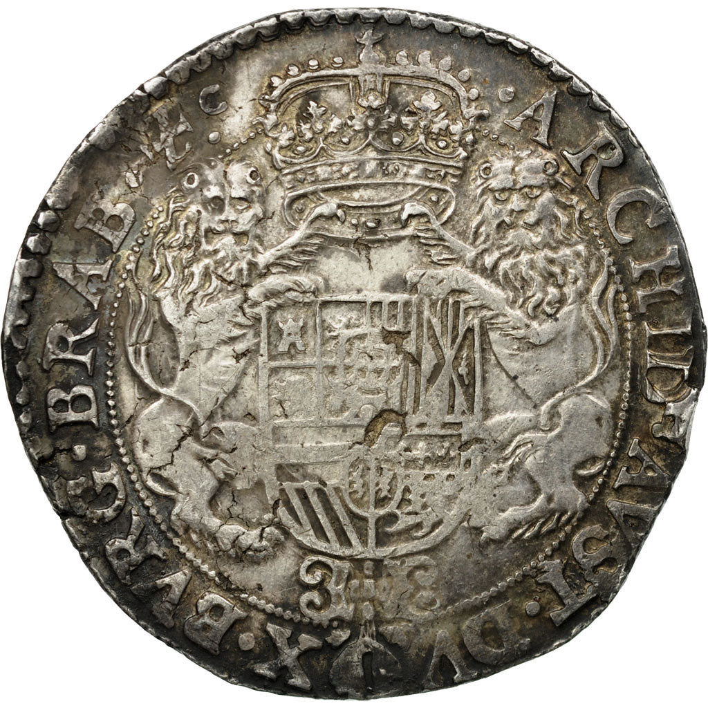 Coin, Spanish Netherlands, Philip IV, Ducaton, 1634, Anvers, EF(40-45), Silver