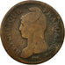 Munten, Frankrijk, Dupré, Decime, An 8/5 (1799-1800), Metz, ZG+, Bronze