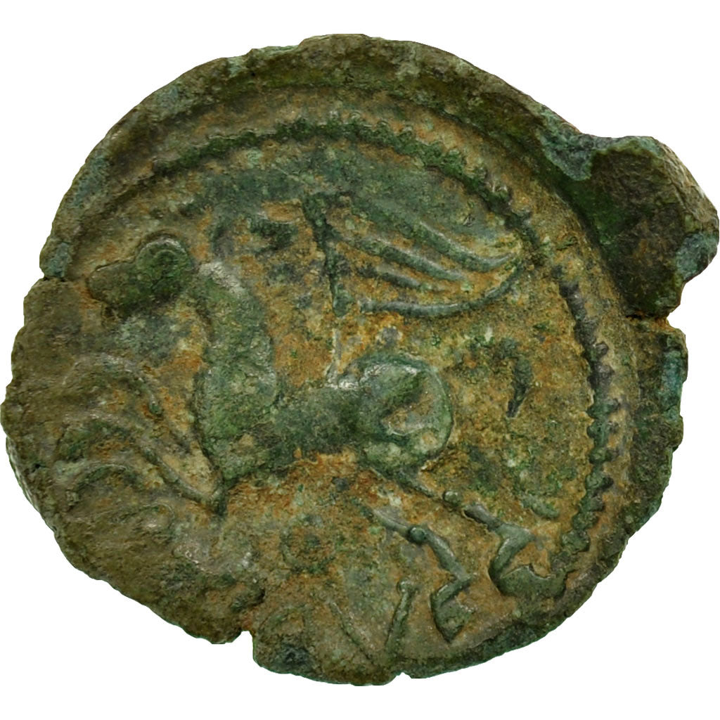 Coin, Suessiones, Bronze CRICIRV, AU(50-53), Bronze, Delestrée:554