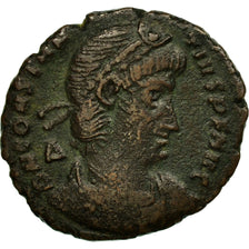 Coin, Constantius II, Centenionalis, 337-361, Uncertain Mint, VF(30-35), Bronze