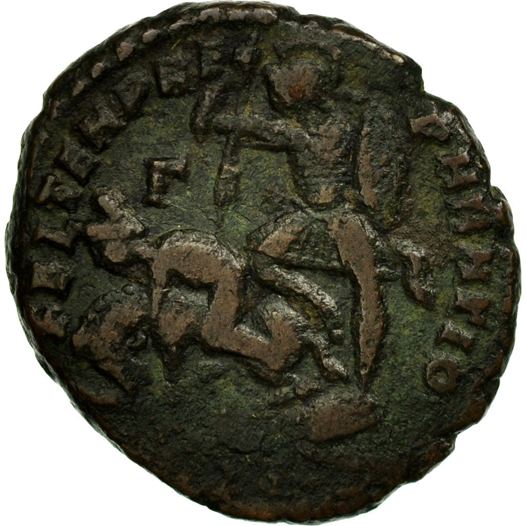 Coin, Constantius II, Centenionalis, 337-361, Uncertain Mint, VF(30-35), Bronze