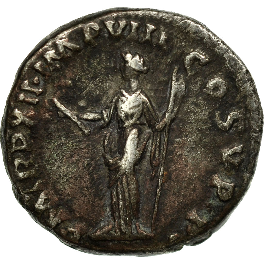 Coin, Commodus, Denarius, 186-187, Rome, EF(40-45), Silver, RIC:143