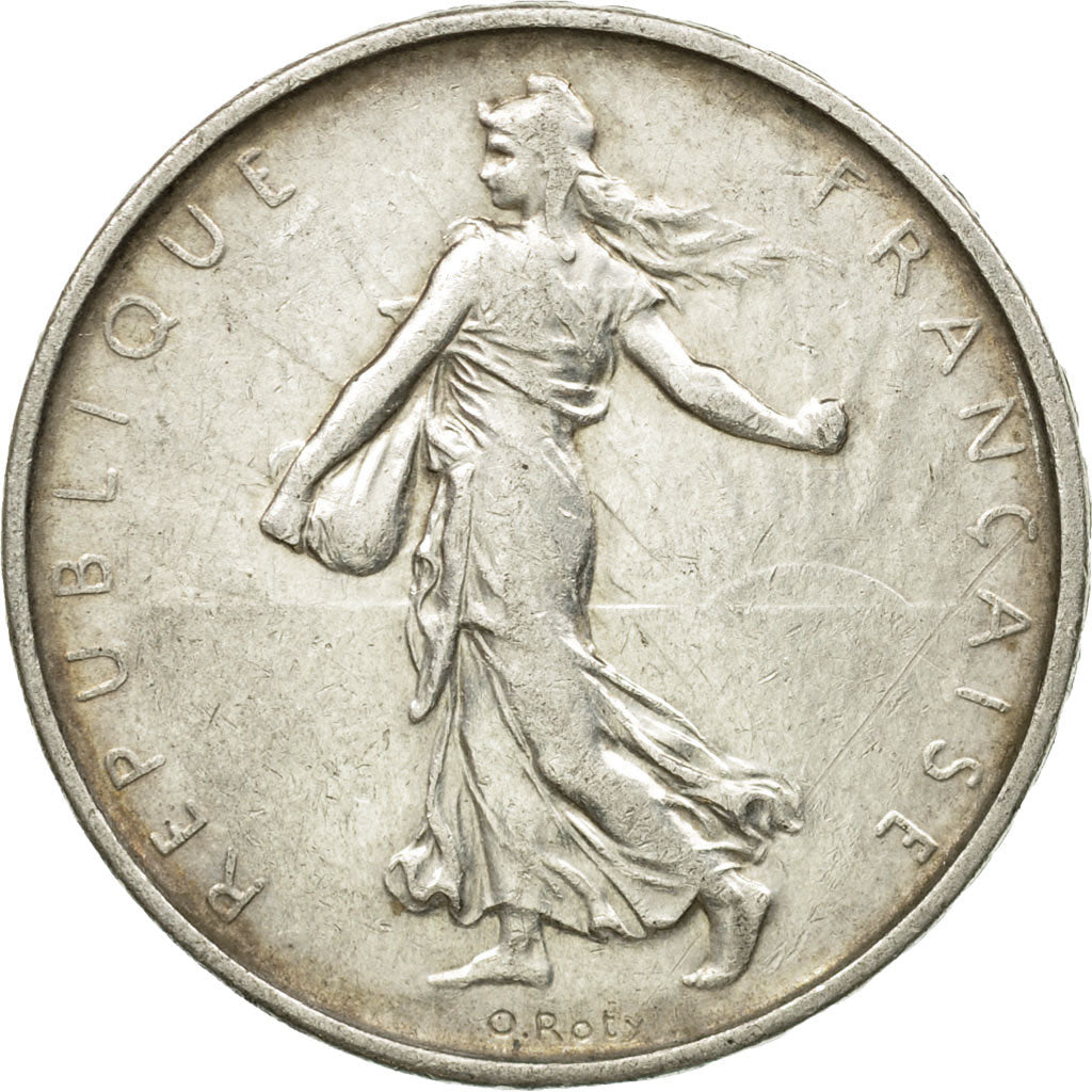 Moneta, Francia, Semeuse, 5 Francs, 1962, BB+, Argento, KM:926, Gadoury:770