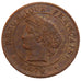 FRANCE, Cérès, Centime, 1879, Paris, KM #826.1, EF(40-45), Bronze, Gadoury #88,
