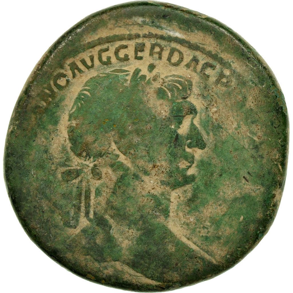 Coin, Trajan, Sestertius, 98-117, Rome, VG(8-10), Bronze