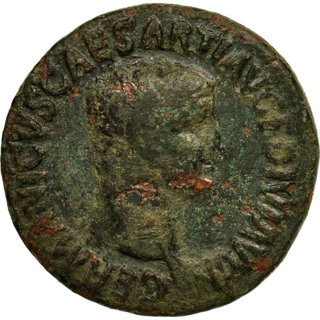 Coin, Germanicus, As, 42-43, Rome, VF(20-25), Bronze, RIC:106