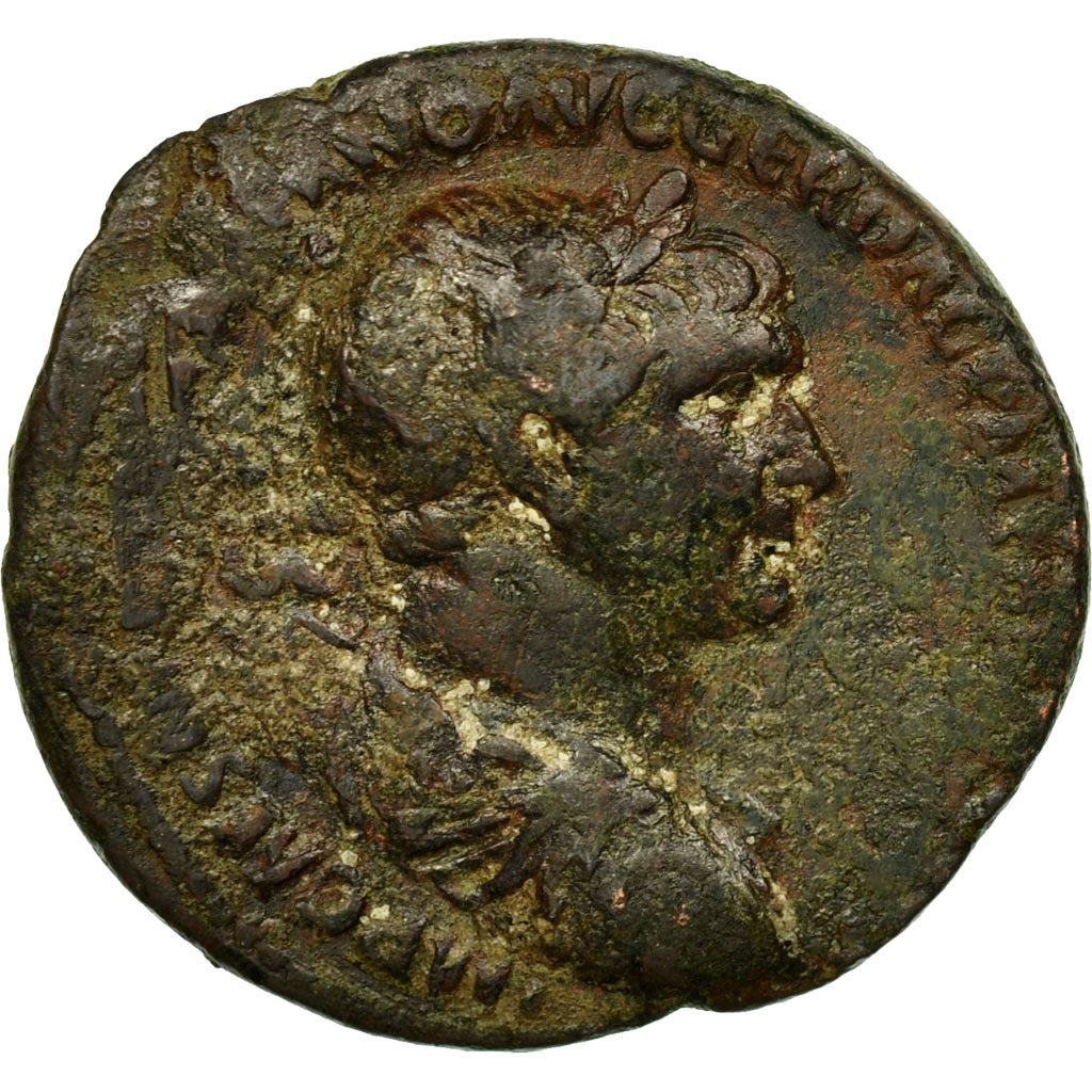 Coin, Trajan, As, 103-111, Rome, VF(20-25), Bronze, RIC:536