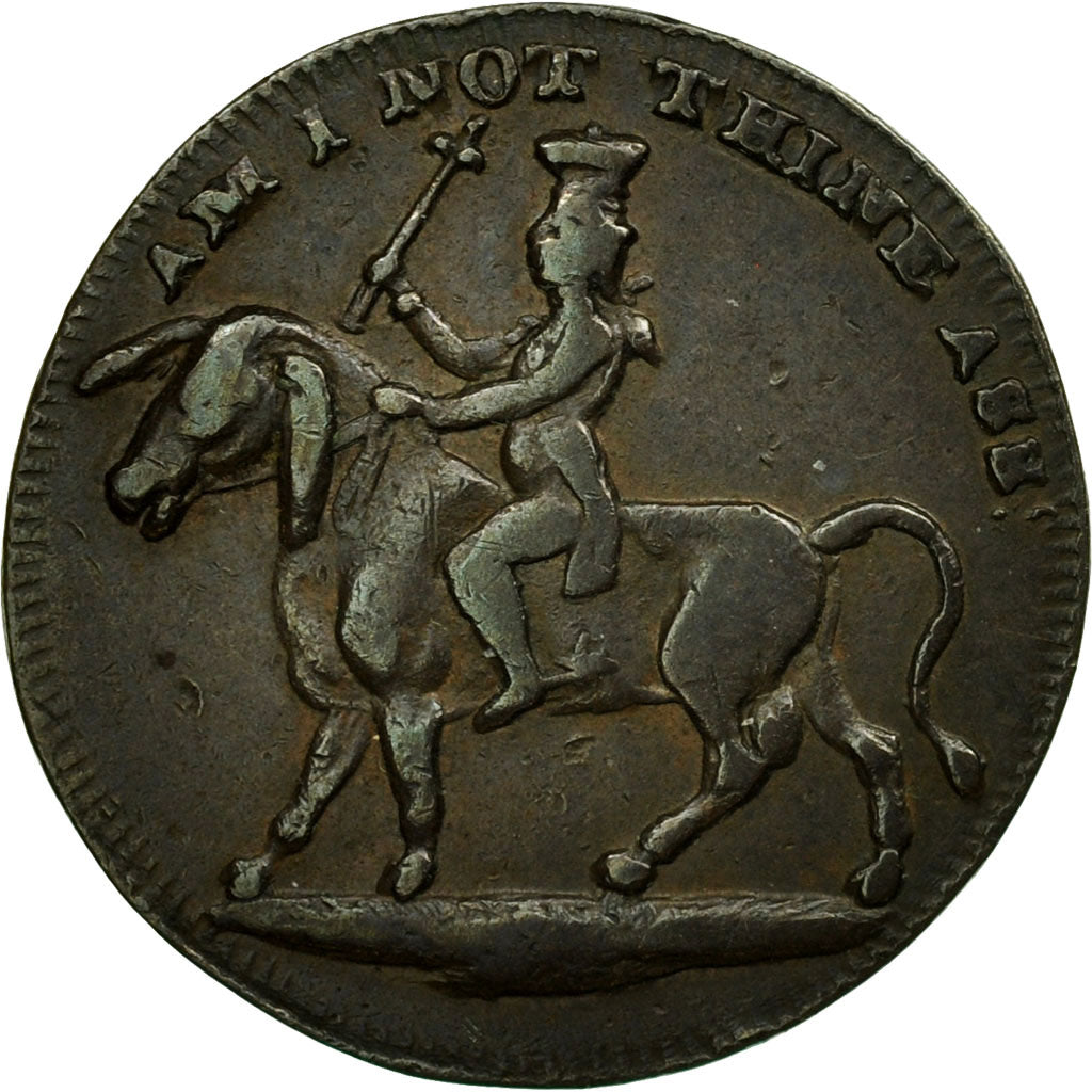 Moneda, Gran Bretaña, Thomas Spence, Farthing Token, 1795, Middlesex, MBC