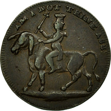 Moneda, Gran Bretaña, Thomas Spence, Farthing Token, 1795, Middlesex, MBC