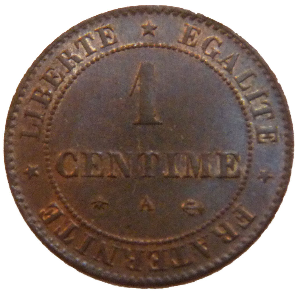 III ème République, 1 Centime Cérès