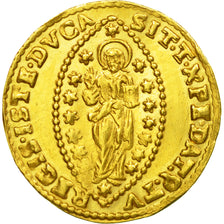 Coin, Italy, VENICE, Alvise II Mocenigo, Zecchino, AU(50-53), Gold