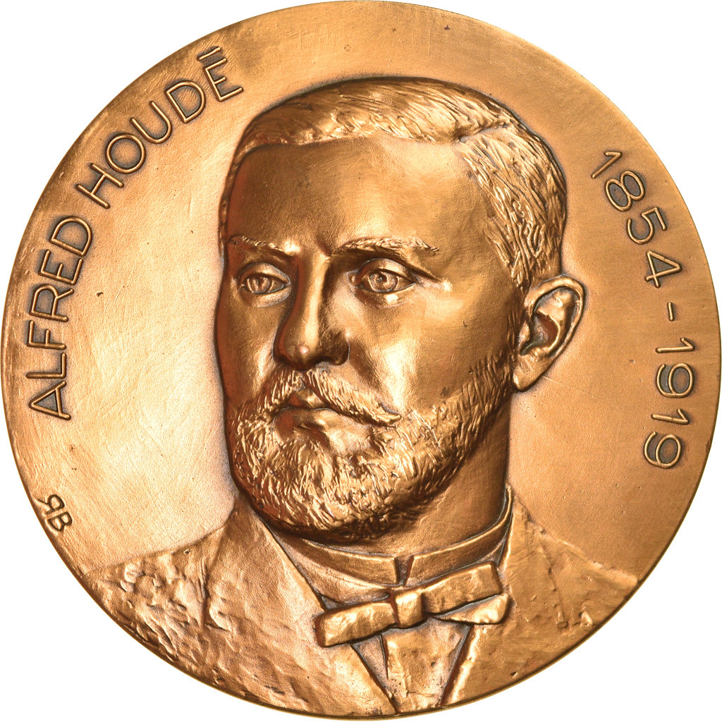 France, Médaille, Alfred Houdé, Sciences & Technologies, 1985, SPL, Bronze