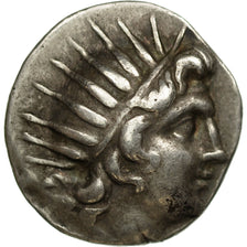 Coin, Islands of Caria, Rhodes, Drachm, EF(40-45), Silver, HGC:6-1458