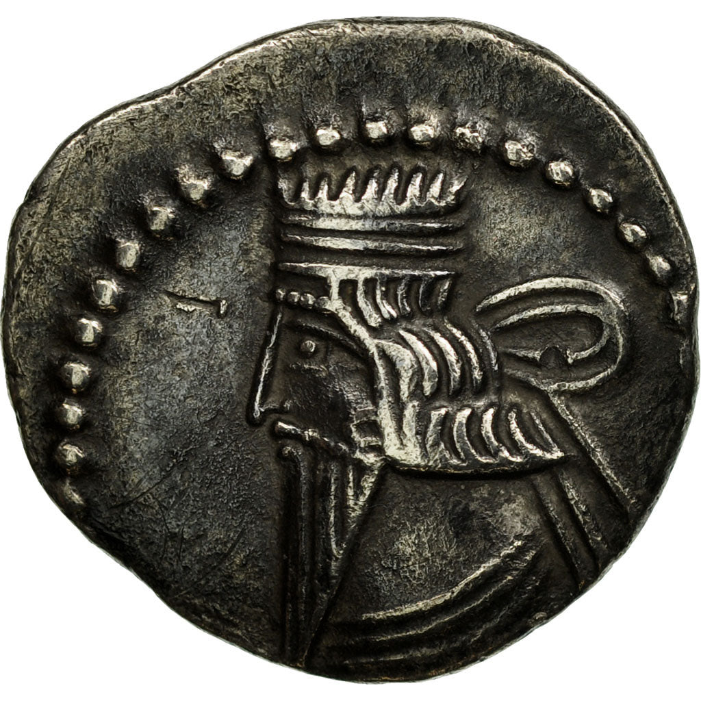 Moneda, Parthia (Kingdom of), Vologases III, Drachm, Ekbatana, MBC+, Plata