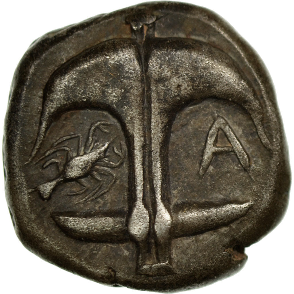 Coin, Thrace, Apollonia Pontica, Drachm, AU(50-53), Silver