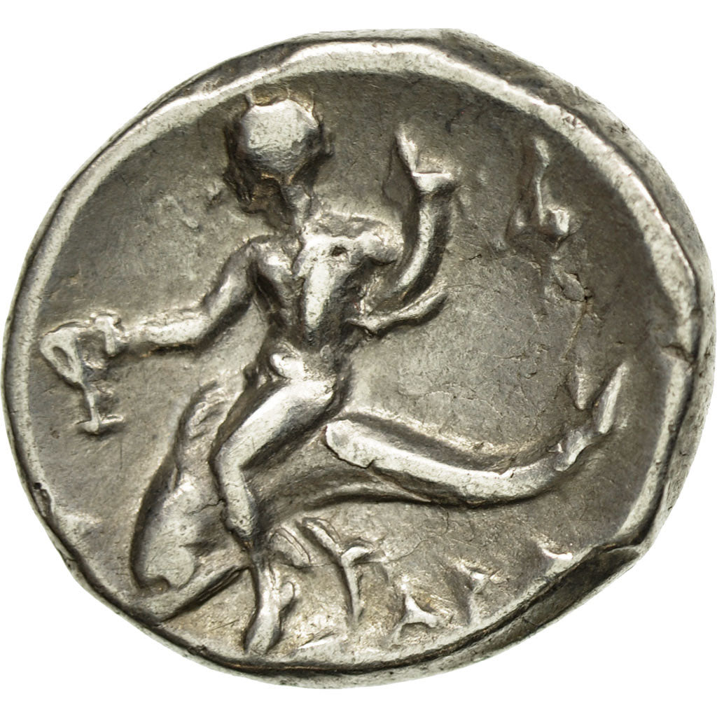 Moneta, Calabria, Tarentum, Didrachm, BB, Argento, HN Italy:1028