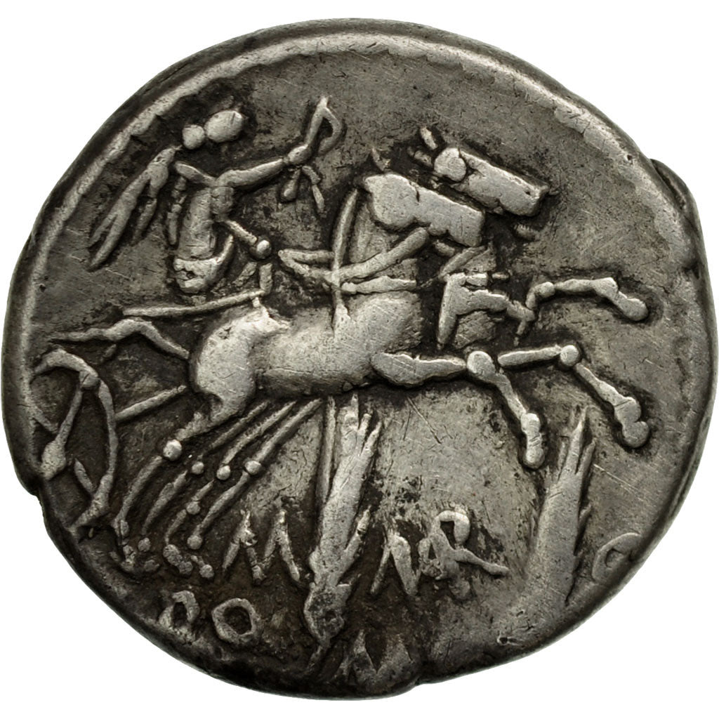 Coin, Marcia, Denarius, Rome, EF(40-45), Silver, Crawford:245/1