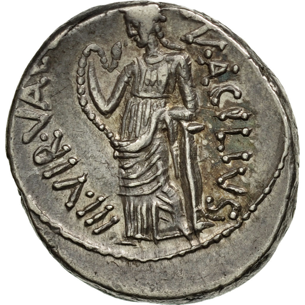 Acilia, Denarius, 49 BC, Rome, Silver, AU(55-58), Crawford:442/1a