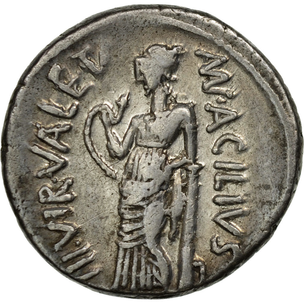 Coin, Acilia, Denarius, Rome, EF(40-45), Silver, Crawford:442/1a