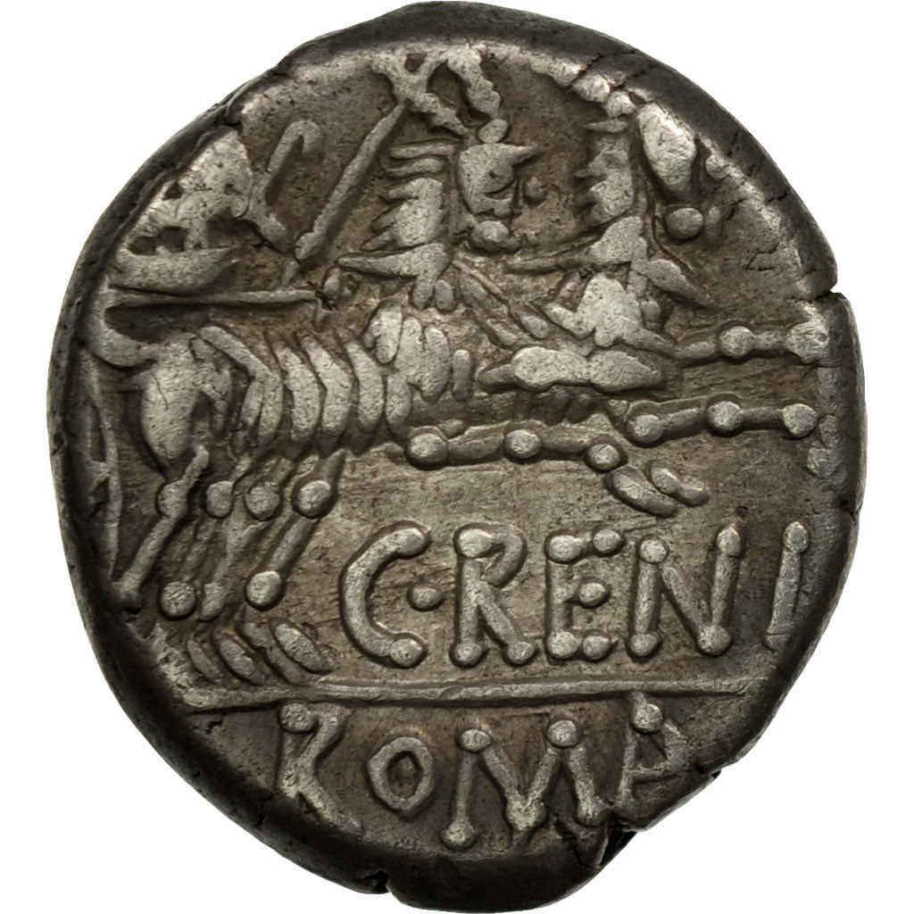 Coin, Renia, Denarius, Rome, EF(40-45), Silver, Crawford:231/1