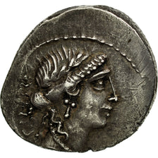 Acilia, Denarius, 49 BC, Rome, Silver, AU(50-53), Crawford:442/1a