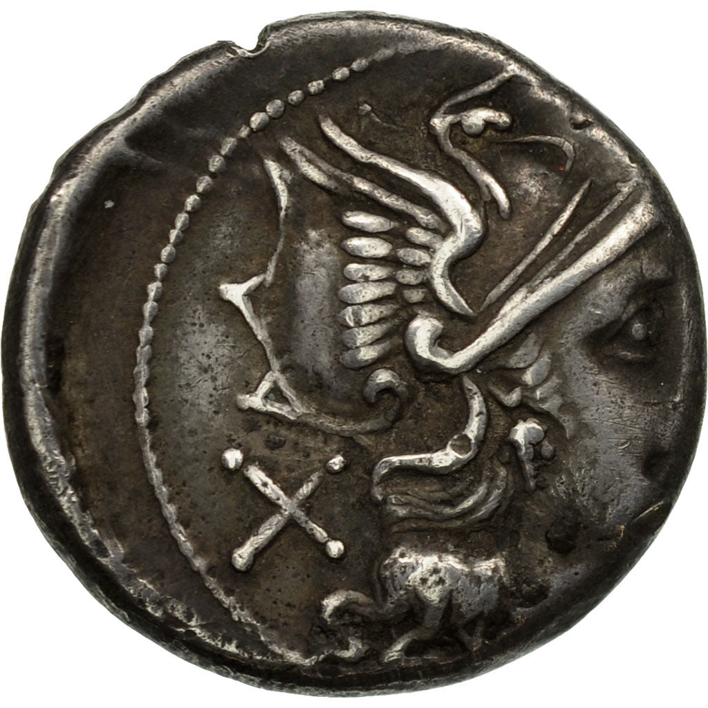 Coin, Anonymous, Denarius, Rome, EF(40-45), Silver, Crawford:197/1a