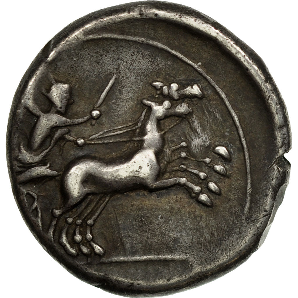 Coin, Anonymous, Denarius, Rome, EF(40-45), Silver, Crawford:197/1a