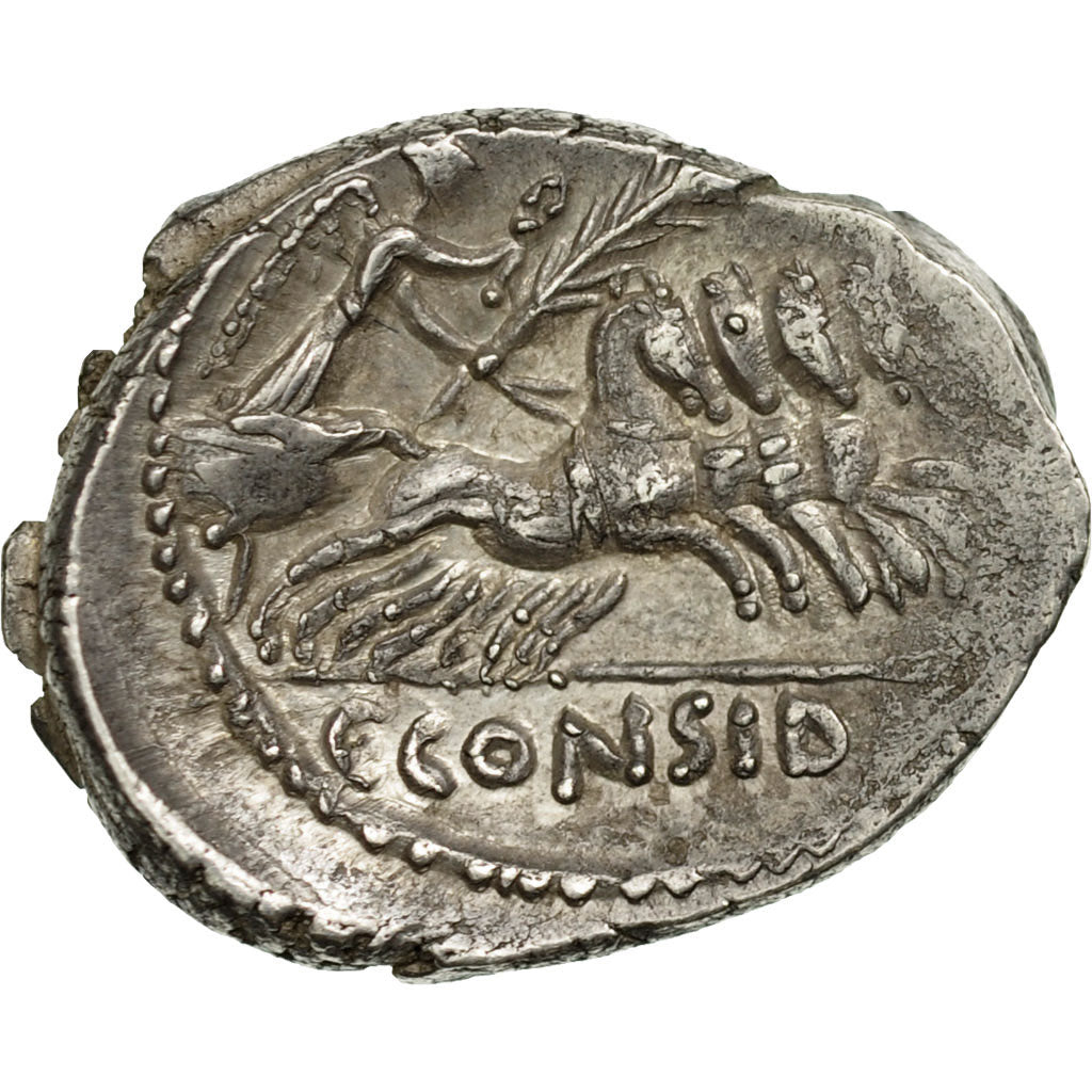 Coin, Considia, Denarius, Roma, AU(55-58), Silver, Crawford:465/5